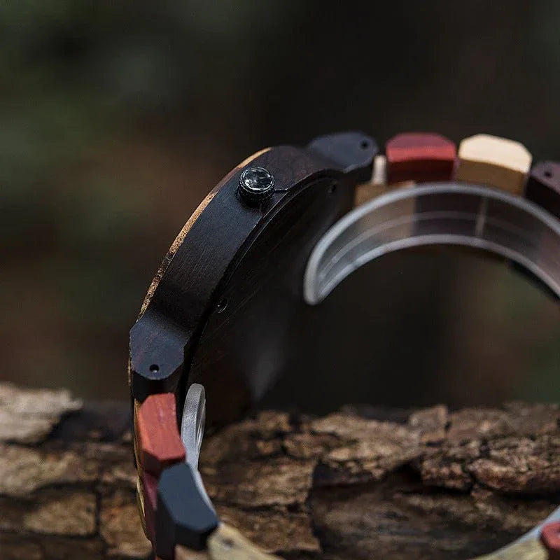 Men's Creative Wooden Quartz Watch