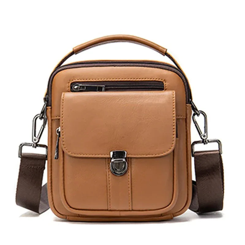 Men's Crossbody Leather Shoulder Bags