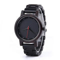Men's Ebony Wood Watch