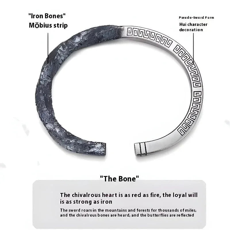 Men's Open Silver Bracelet