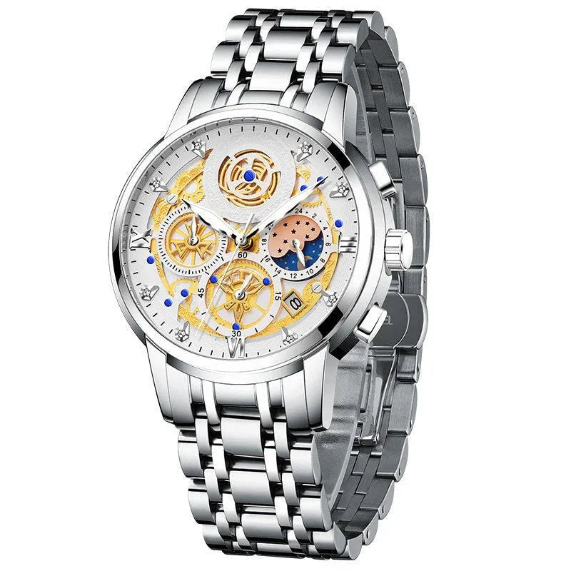 Men's Swiss Personality Waterproof Cross-Border Quartz Watch