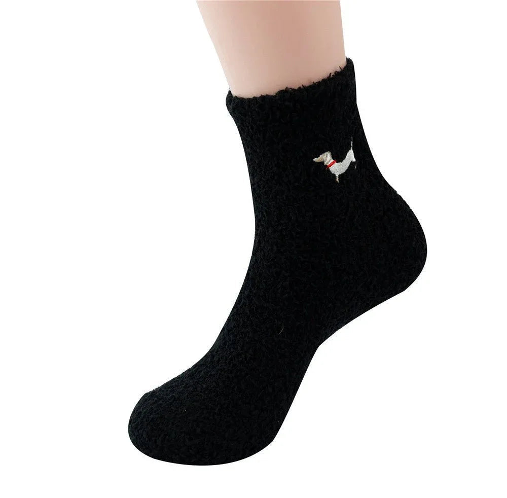 Men's Thickened Warm Coral Velvet Socks