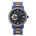Men's Wooden Quartz Business Watch
