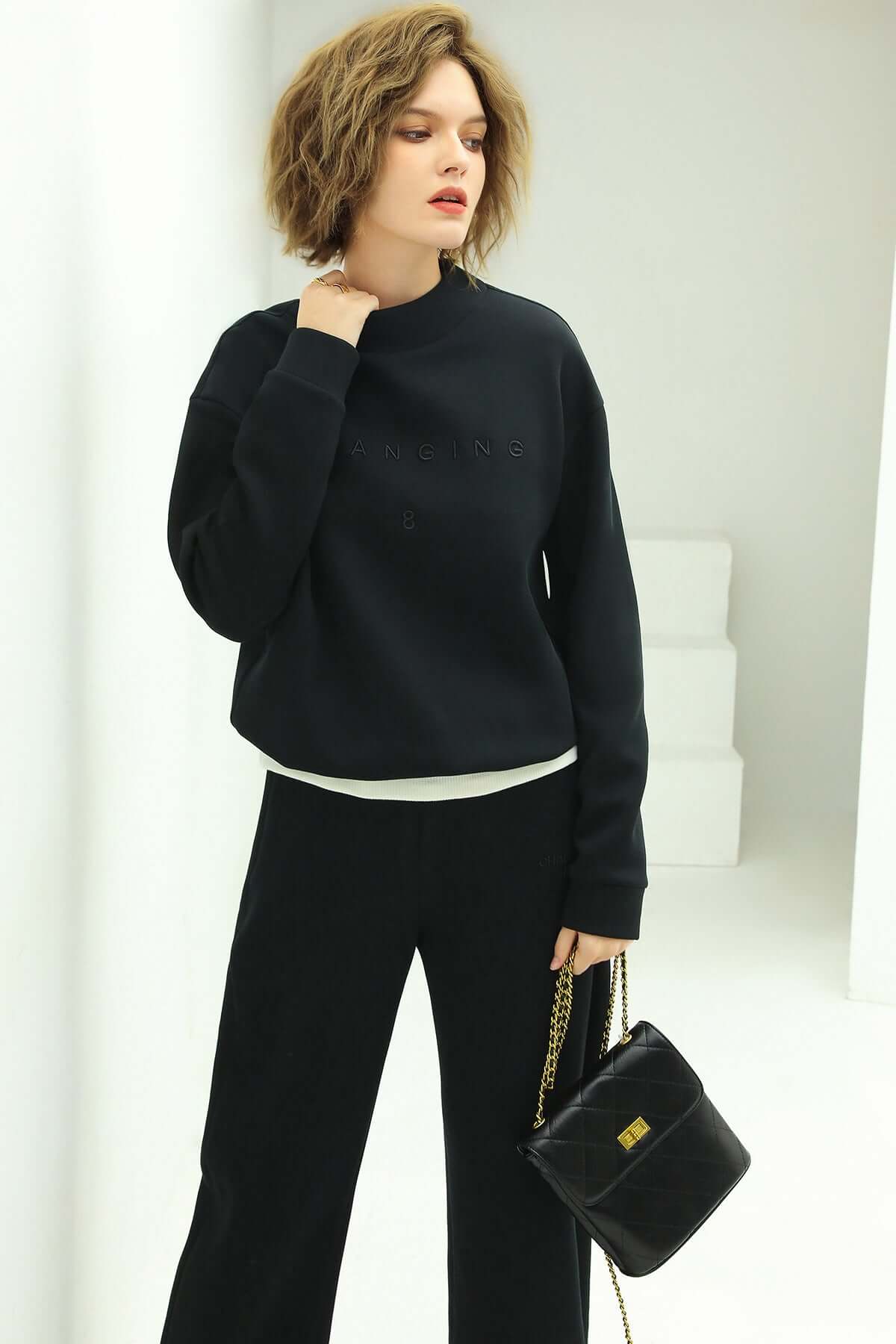 Minimalistic Long-Sleeved Sweater