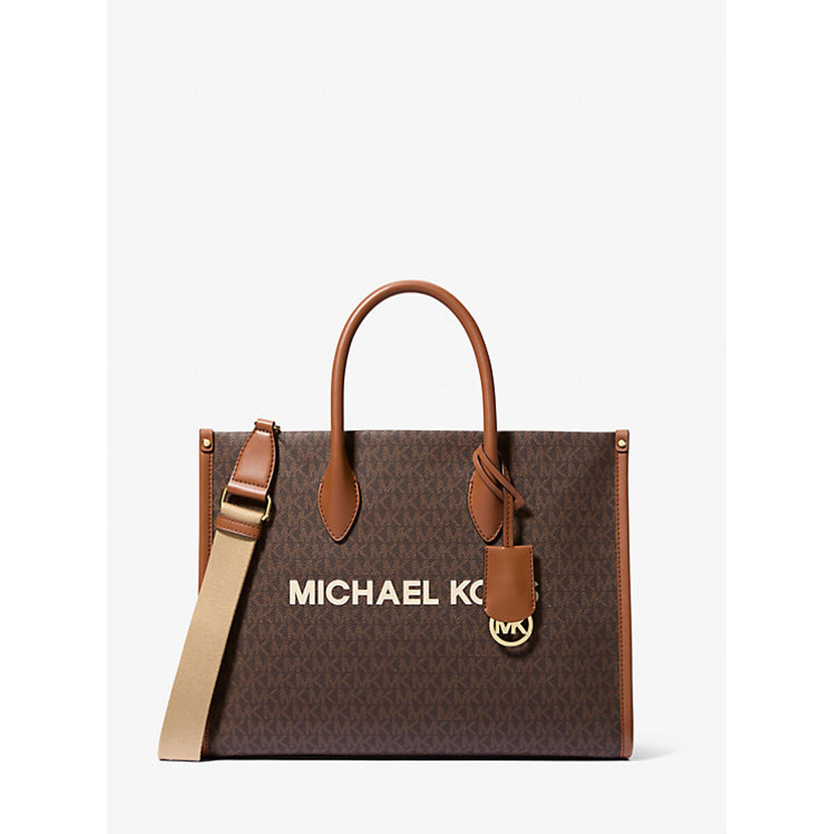 Michael Kors Handväska Mirella Diskret Brun
