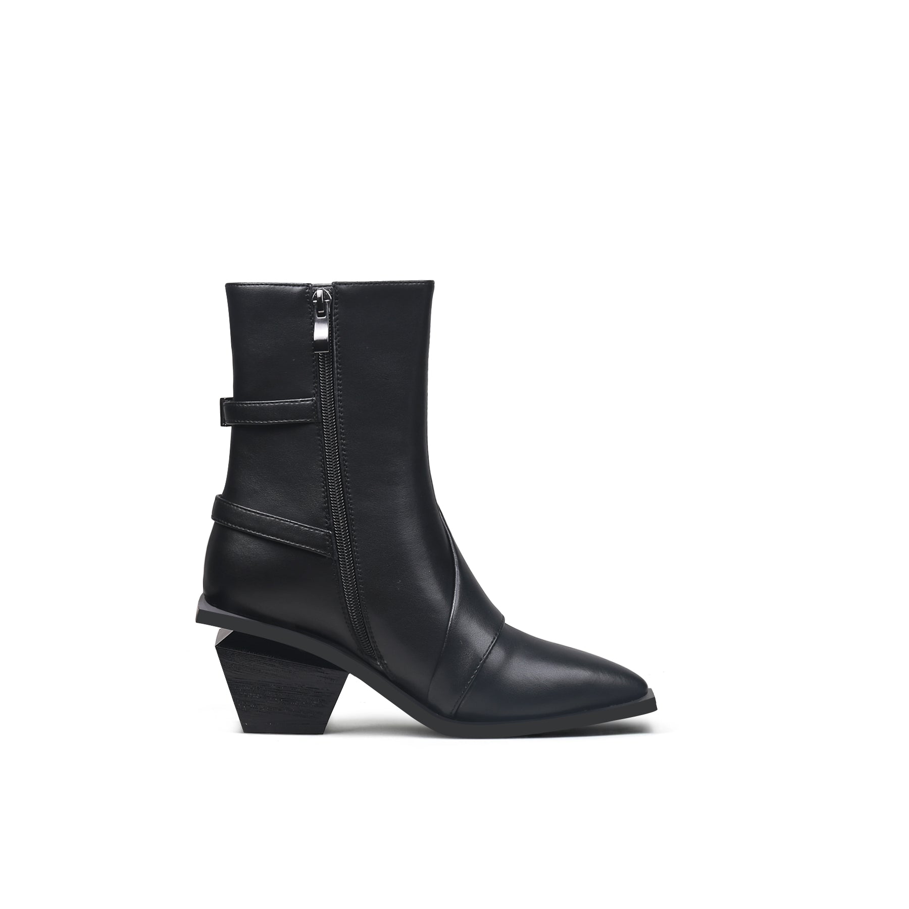 Modern Buckled Boots-2