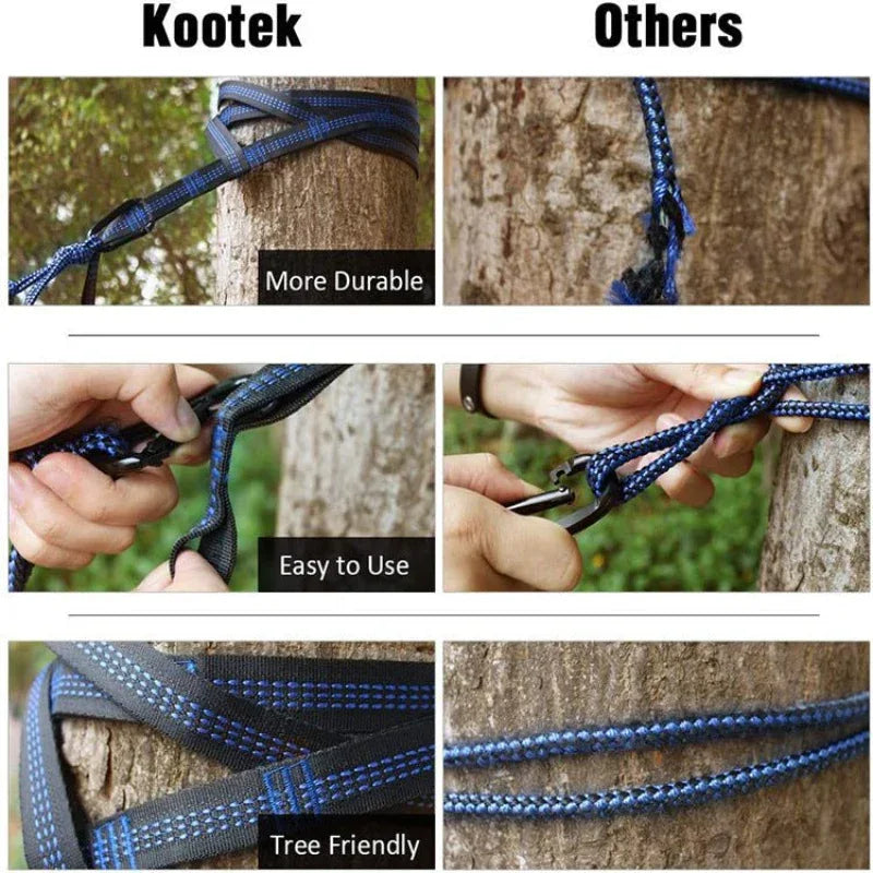 Outdoor 210T Nylon Camping Hammock