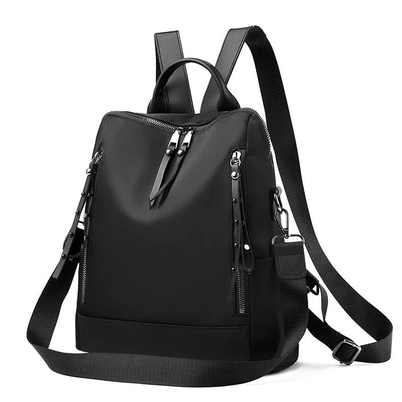 Oxford Cloth Bag Backpacks For Women With Detachable Shoulder Strap