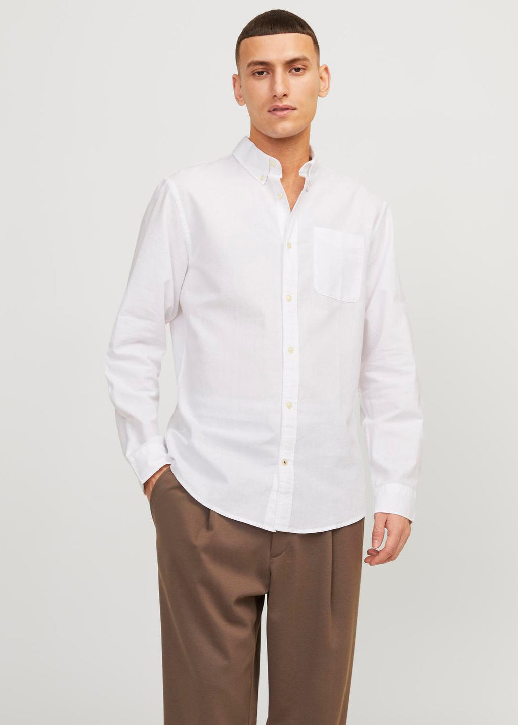 OXFORD-SHIRT LANGWEILIG