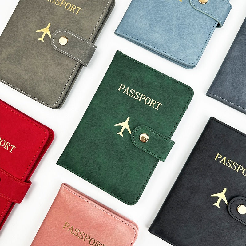 Passfodral & reseplånbok – kompakt RFID-skydd för pass och kort