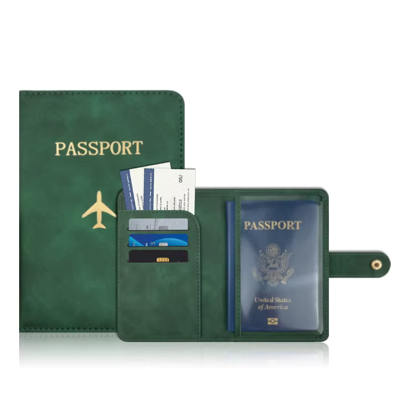 Passfodral med RFID-skydd, vattenavvisande