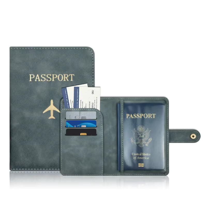 Passfodral med RFID-skydd, vattenavvisande