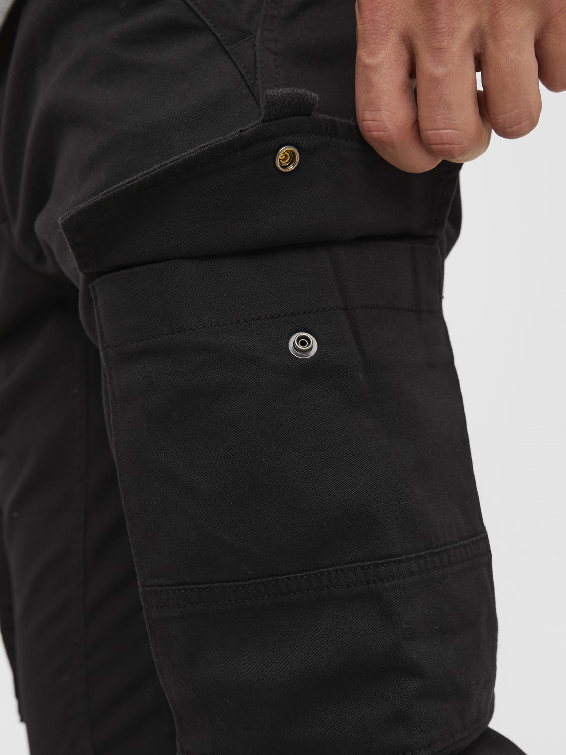 PAUL FLAKE 542 SCHWARZE CARGOHOSE