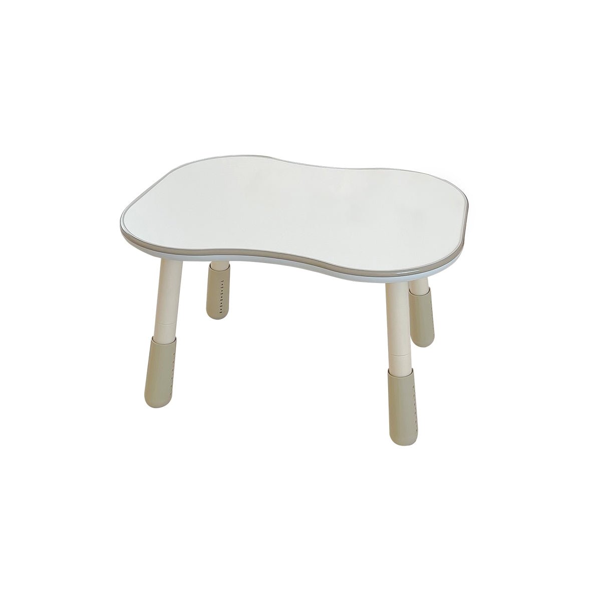 Peanut Height Adjustable Dual-kid White Study Table-1