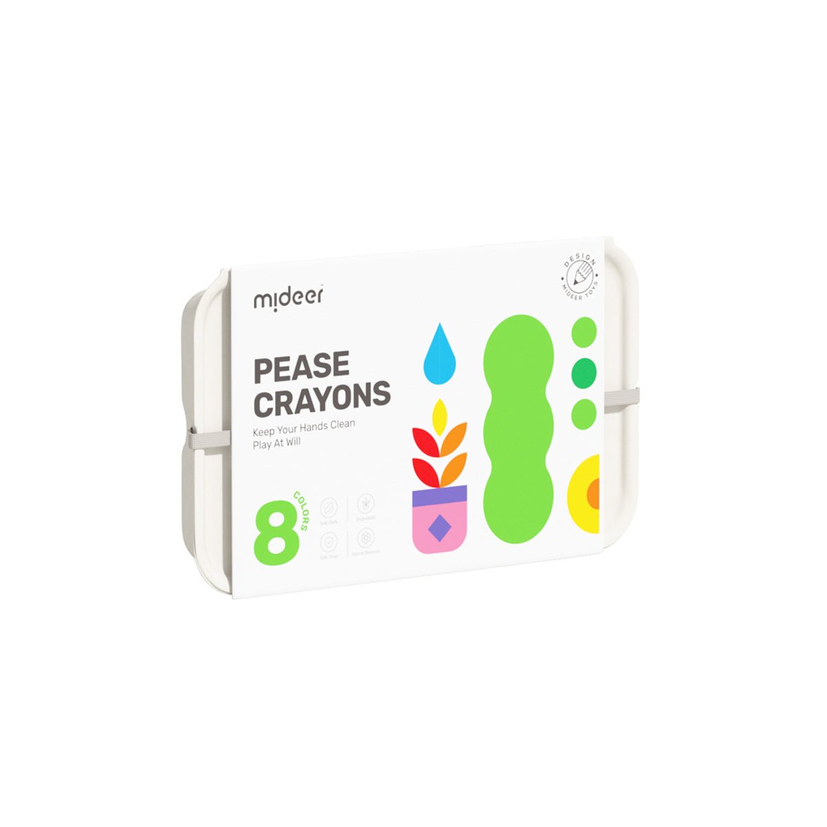 Pease Crayons 8 Colors-0