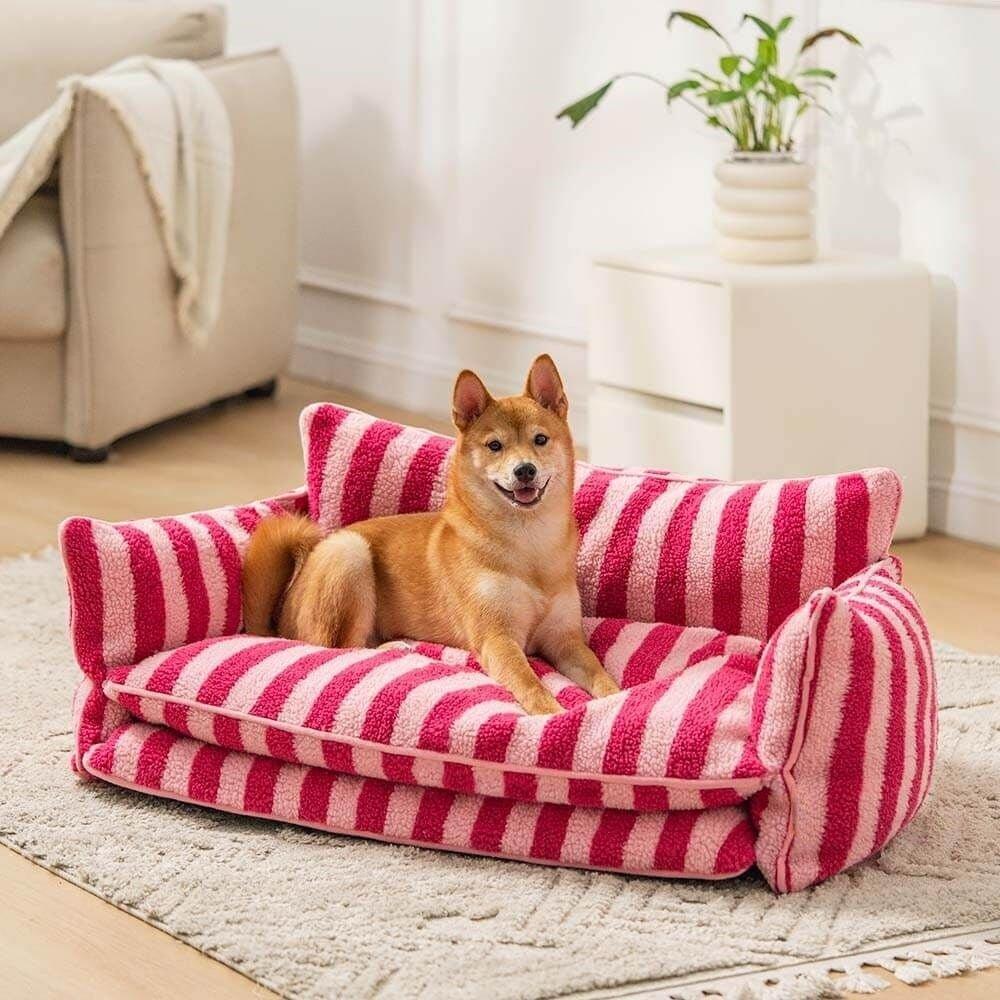 Pet Cat Dog Large Sofa Kennel Removable And Washable Large Sleeping Bed Nest