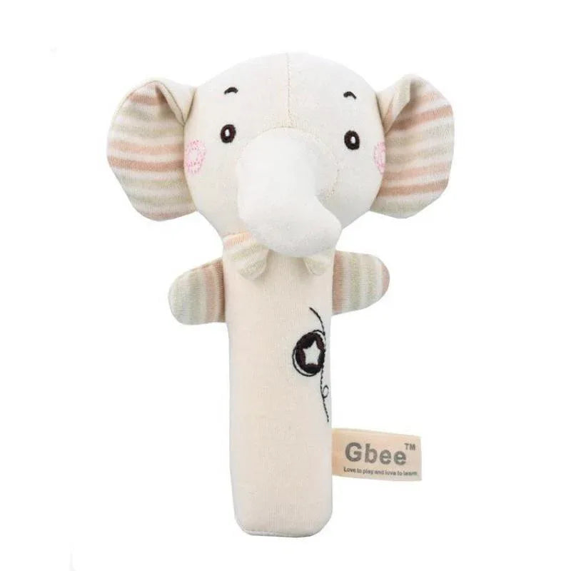 Plush Rattle Soothing Toys For Babies