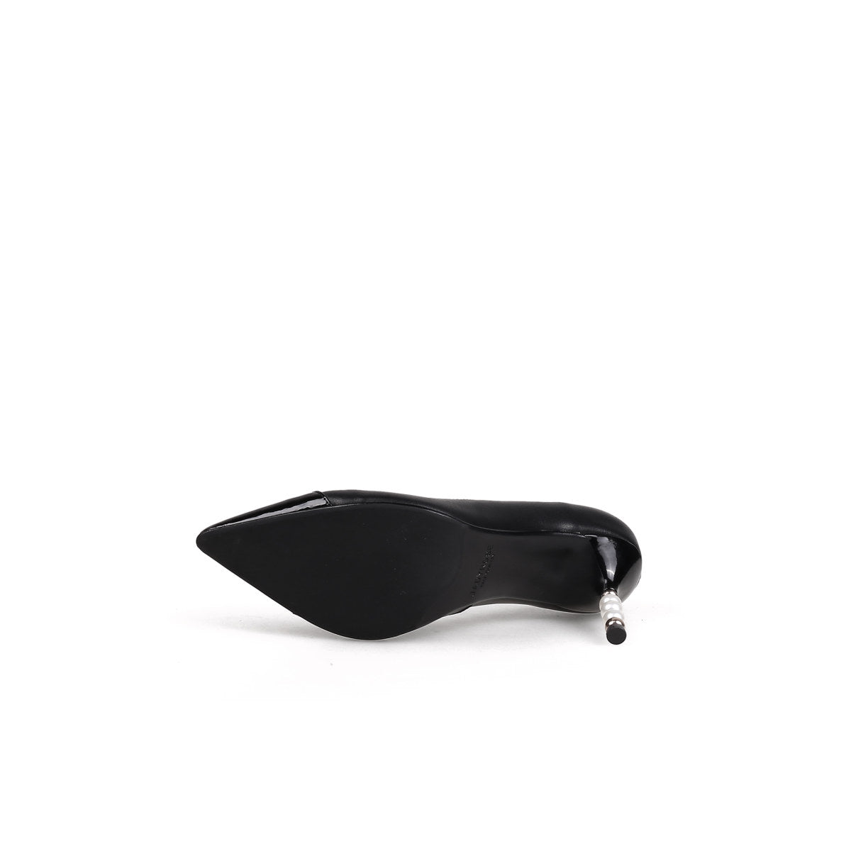 Pointed Toe Pearl Heel Stilettos-4