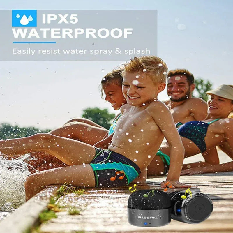Portable Mini Pocket Waterproof Bluetooth Speaker