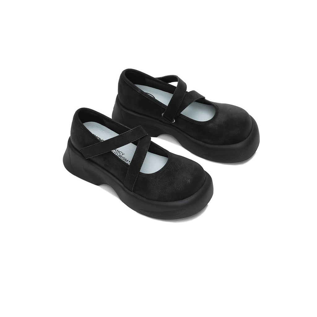 Preppy Girl Mary Jane Shoes-3