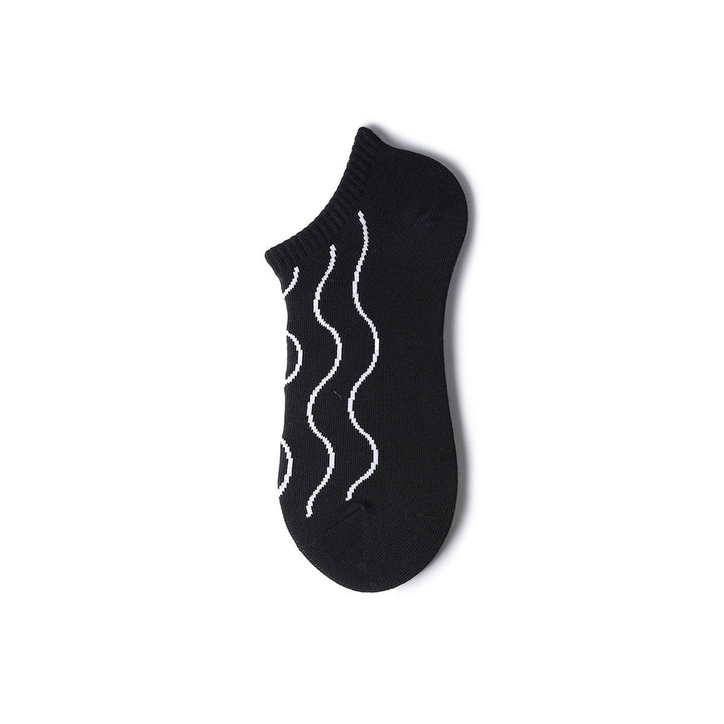 Secret Universe Lightweight Summer Anti-slip Invisible Women 5pcs Ankle Socks Set-1