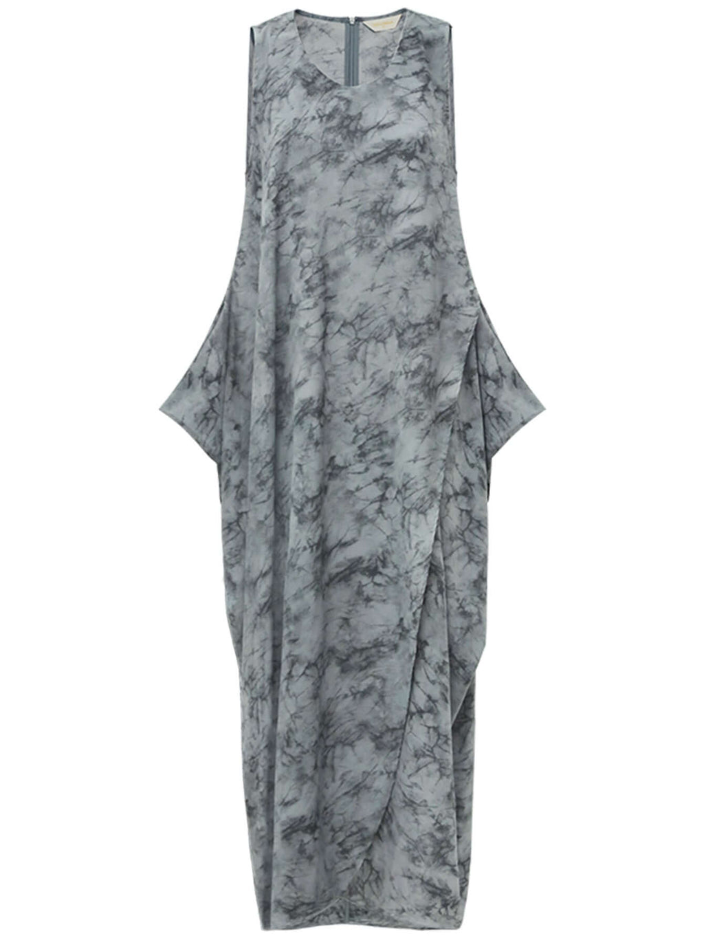 Serene Zen Tie-Dye Print Tank Dress