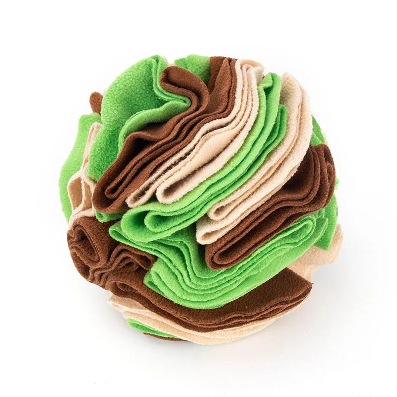 Snuffle Ball Interactive Mental Stimulating Puzzle For Stress Relief Dog Toys