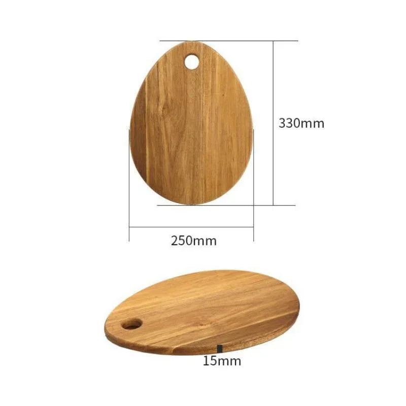 Solid Acacia Wood Cutting Board