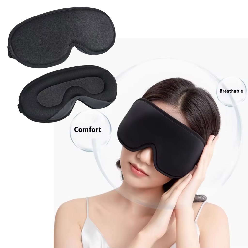 3D-Sovmask – Ergonomische Augenmaske und Memory Foam