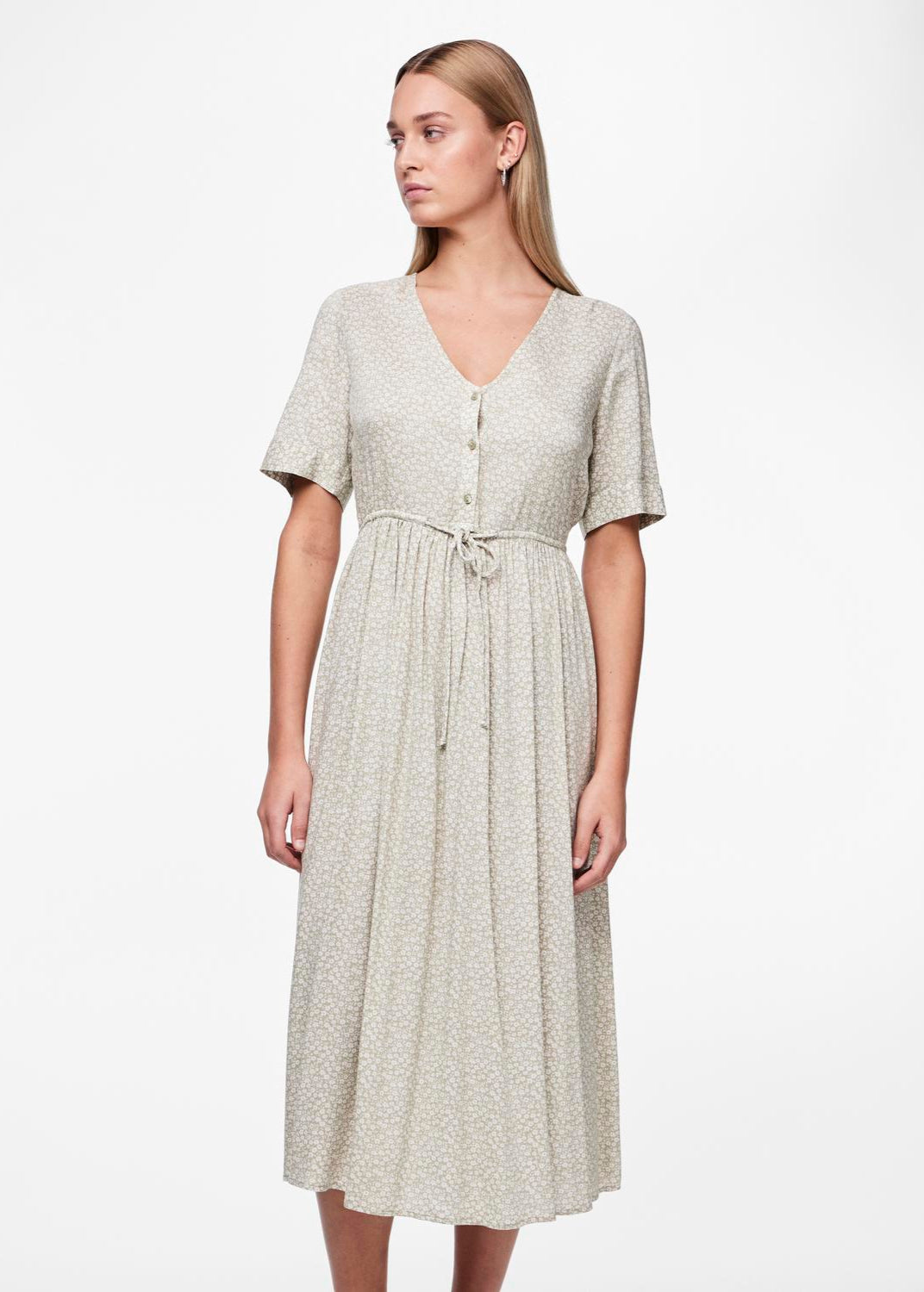 TALA SS String Tie Midikleid