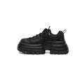 Thick Gear Heel Platform Lace Ups-0