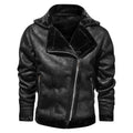 Thick Warm Men's Winter Leather Jacket