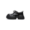 Tokyo High Platform Patent Lace Ups-0