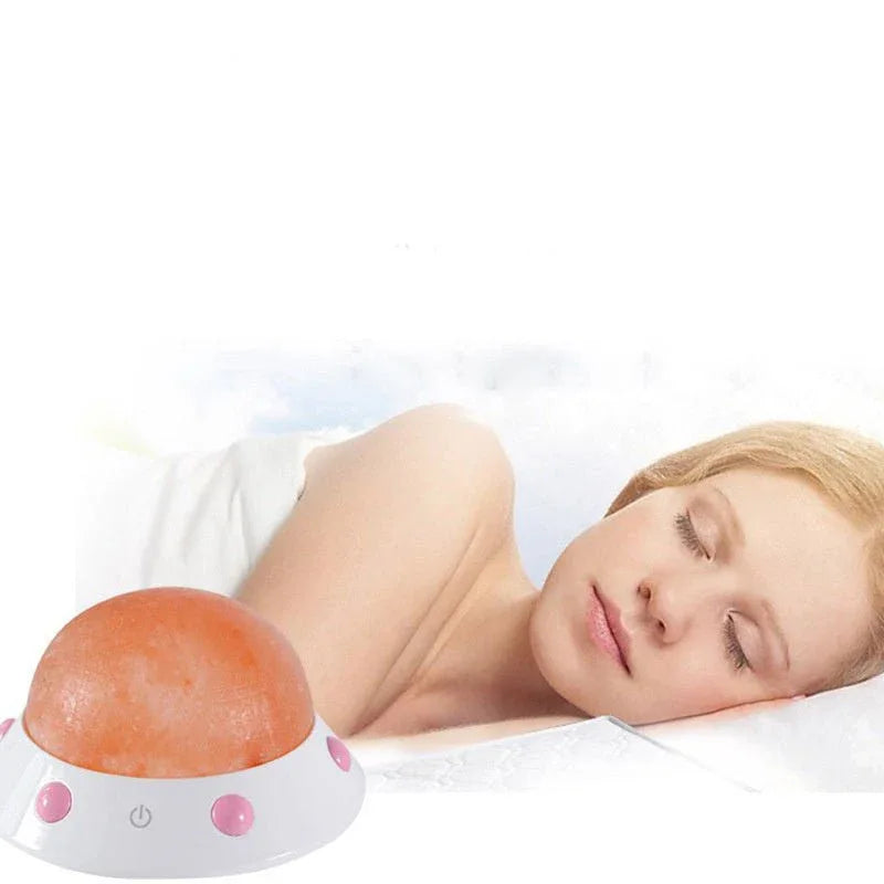 UFO Shape Crystal Salt Lamp