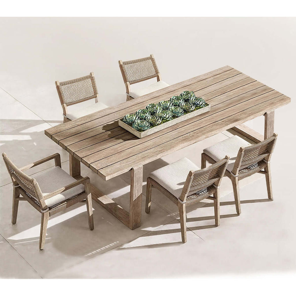 Valan Teak Woven Chair