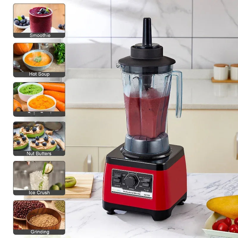 Versatile 2200W Power Blender Mixer Kitchen Tool