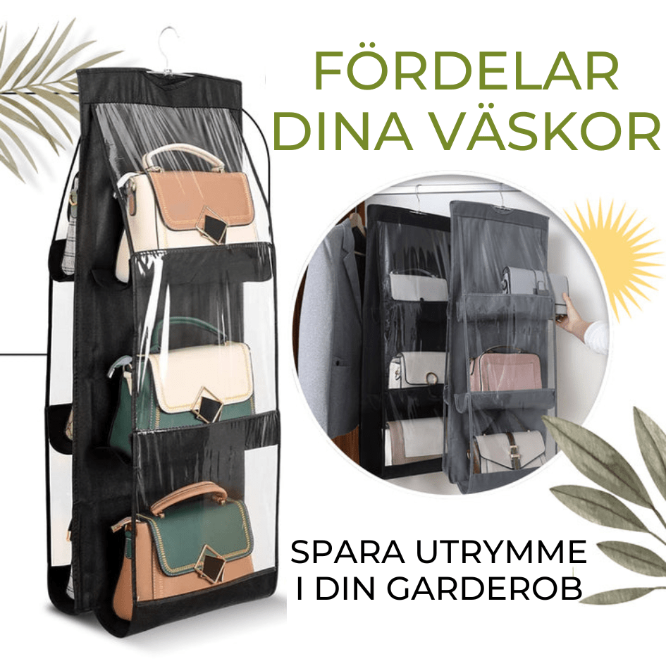 Vertikal väskförvaring