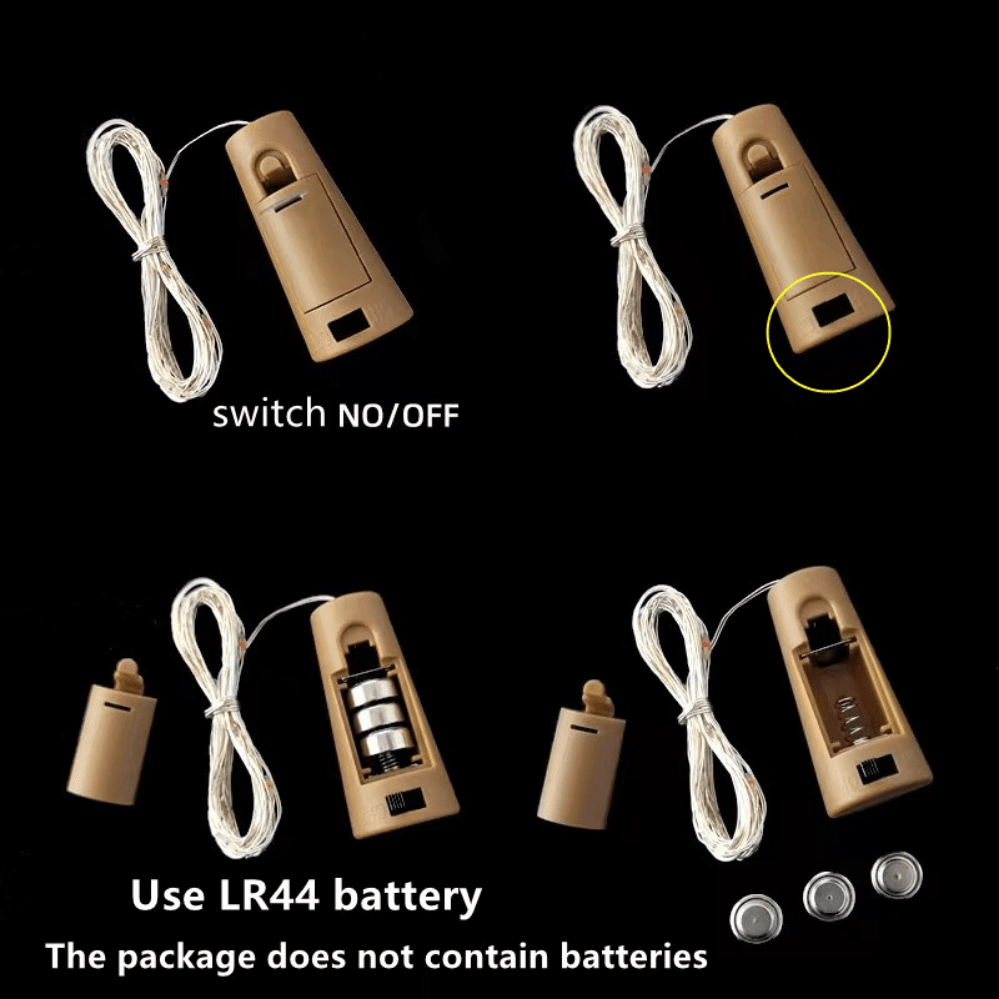 WineLight™ - Dekorationsbelysning för tomma vinflaskor!