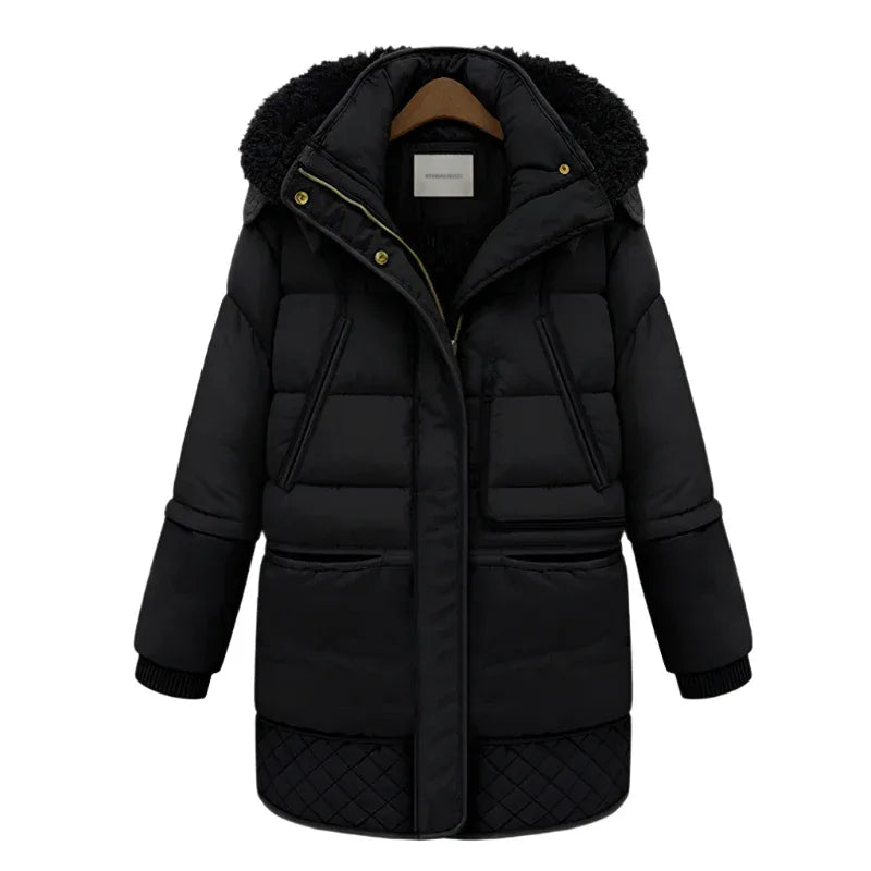 Women's Ladies Chic Lamb Wool Jacket