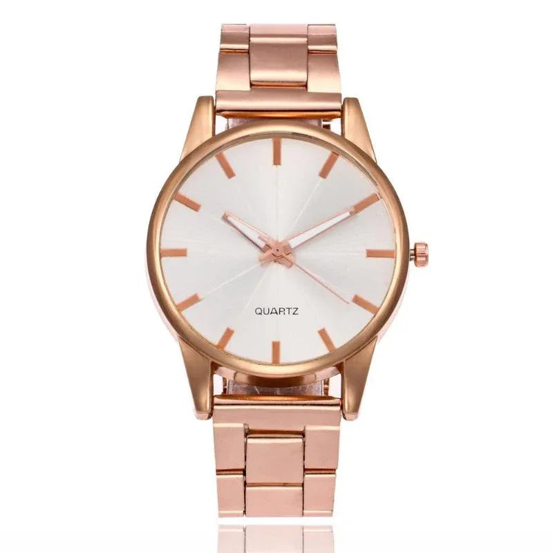 Women's Stainless Steel Quartz Movement Watch