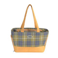 Wool & PU Leather Portable Pet Dog Cat handbag
