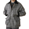 Woolen Safari Jacket All-Matching Stitching Warm Retro Coat