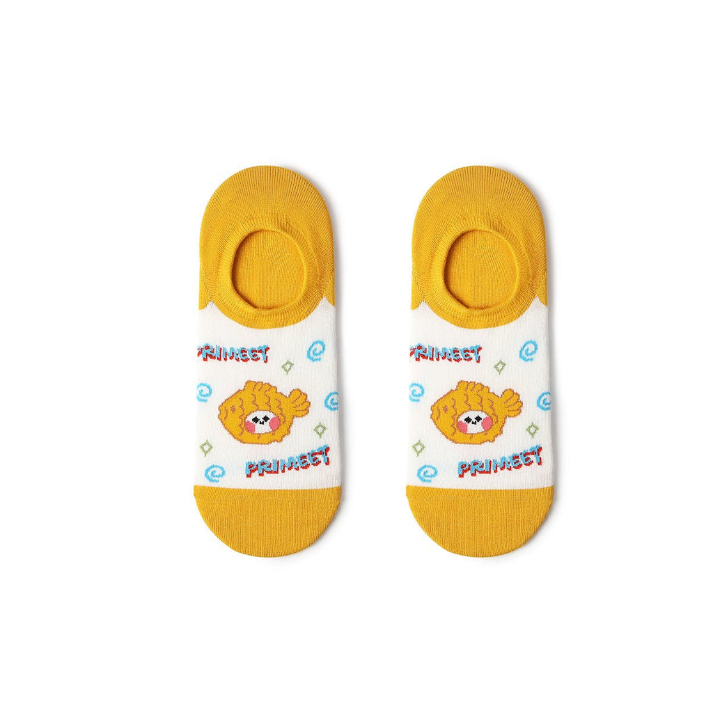 Yummy Food Lightweight Invisible Summer Women 5pcs Ankle Socks Set-1